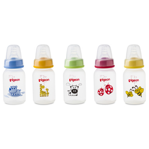 Pigeon Animal Print Decorated Bottle (Assorted)